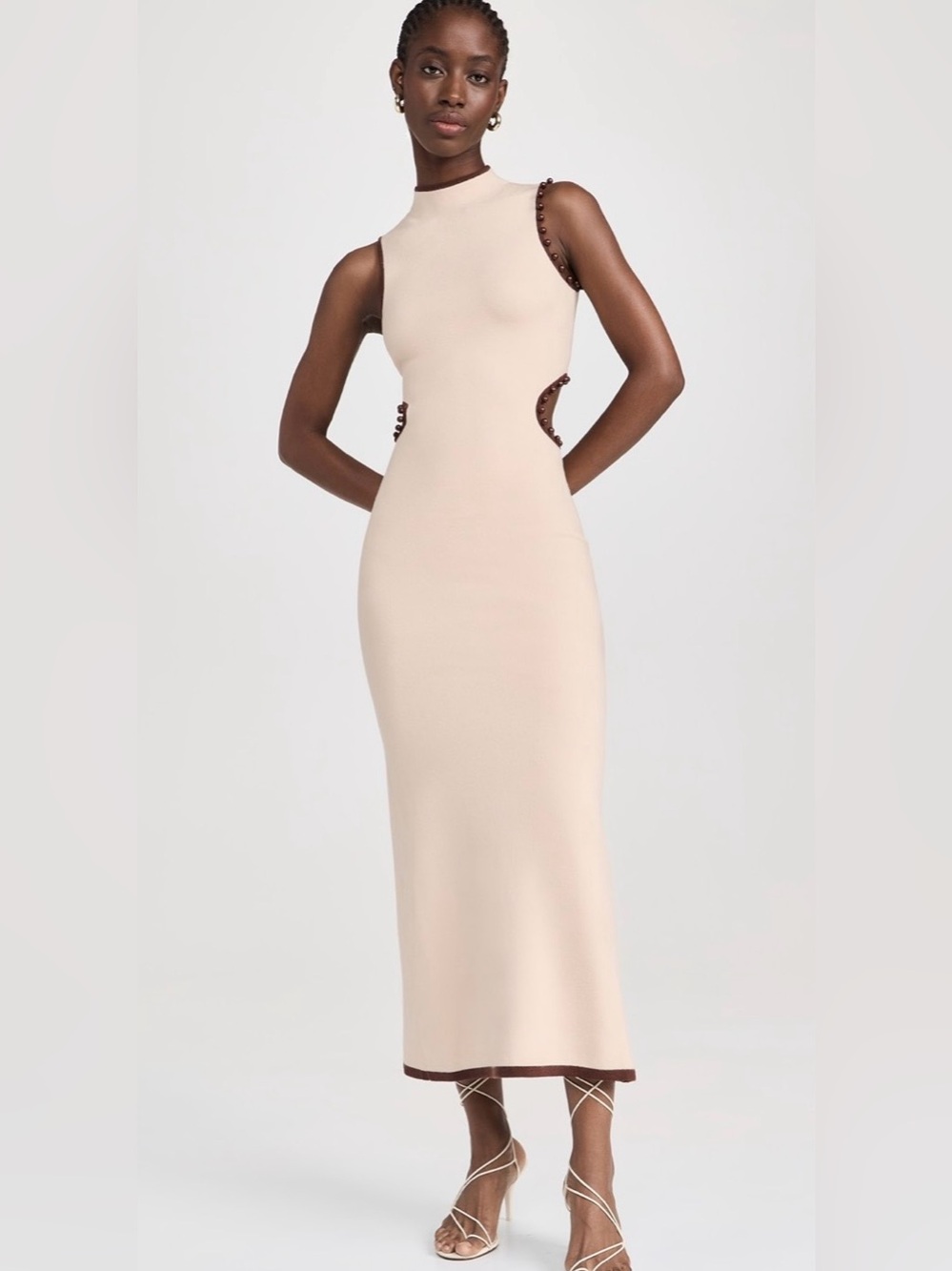 The Wolf Gang Valencia Knit Midi Dress